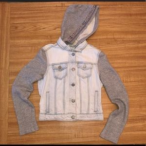 Hooded Denim Jacket